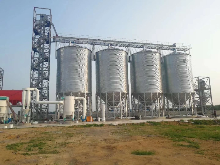 Steel Bins and Silos System to Store Rice Husk