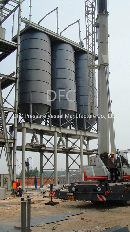 Lime Silo Cement Storage ASME Feed Pulverized Coal Sand Grain