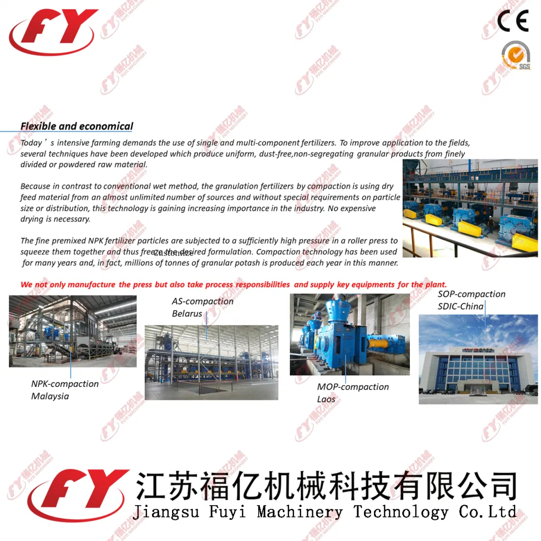 Fuyi Fertilizer Granulator Machine With Best Price